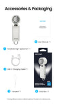 Vention Superconductive Cooling 100 High-speed Handheld Fan 13000 RPM Turbo LED Digital Display Foldable Portable Outdoor Fan