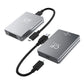 2 in 1 CFexpress Type A SD Card Reader Cardreader Adapter USB 3.2 10Gbps Memory Card Reader with USB C To USB C/A Cable for SLR