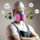 Protective Mask Dust Mask Spray Paint 6200 with 2091 P100 Anti-particle Filter Industrial Dustproof PM2.5 Acid Particle