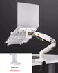 D-mount NB F80 with Laptop tray for 10"-17" laptop