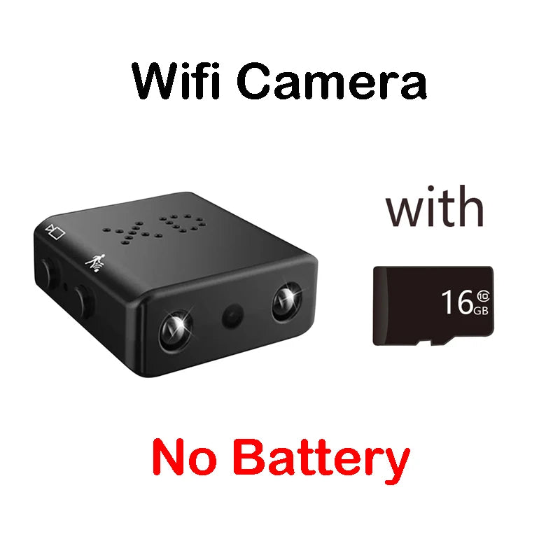 Wireless Wifi Mini version HD1620P Home Security Camcorder - ElectronAge