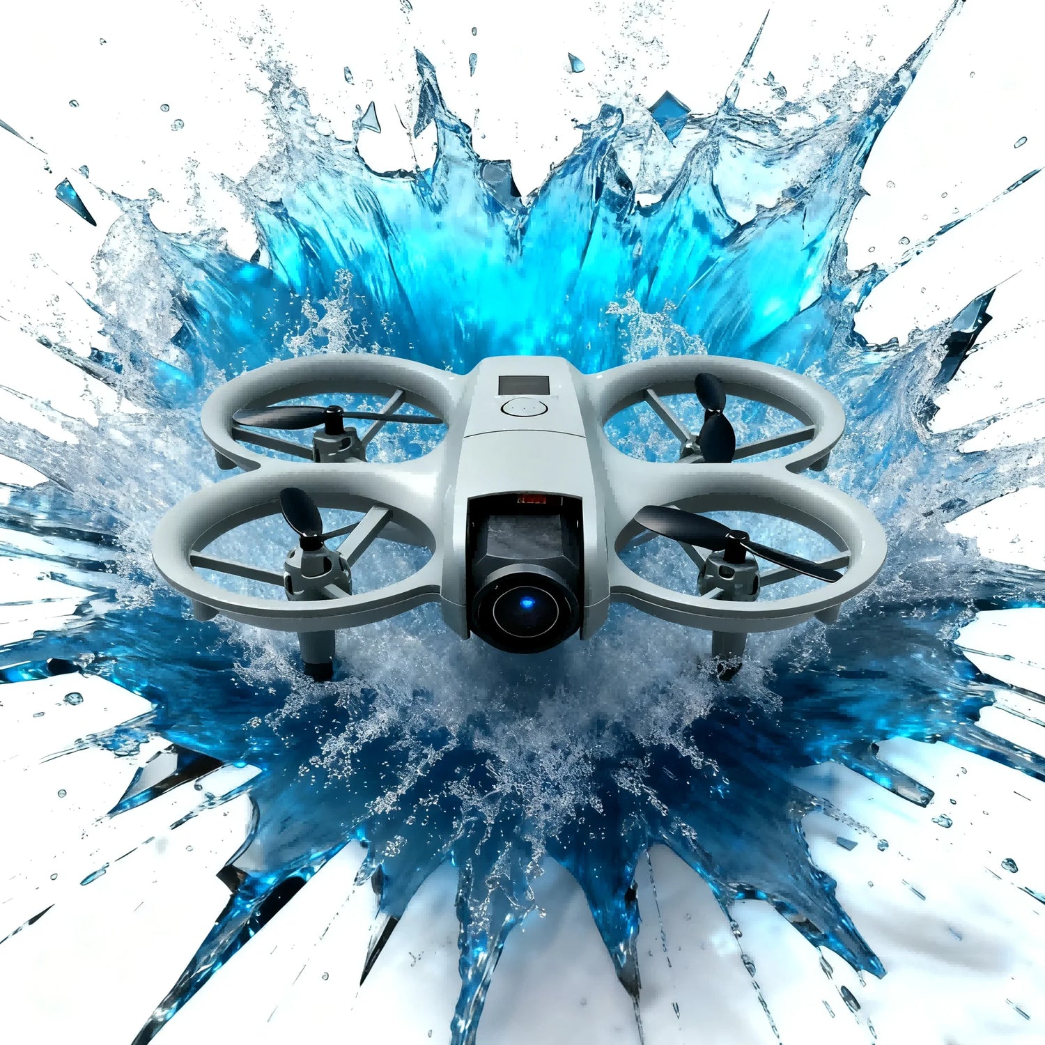 Beginner-Friendly Aerial Drone with Anti-Collision Design - ElectronAge