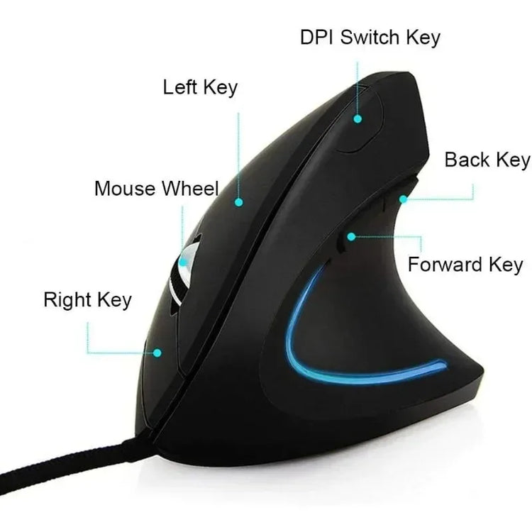 YYMSF Vertical Optical Mouse - ElectronAge