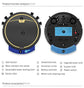 Vacuum Cleaner Robot Smart 2800PA Remote Control Wireless Auto Cleaning Machine Floor Sweeping Wet Dry Vacuum Cleaner  For Home