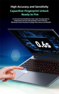 15.6" intel core i9-10980hk gaming laptops portable notbook computer pc 32GB DDR4 512GB IPS WiFi Backlight Fingerprint Unlock