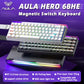 AULA HERO 68HE Magnetic Switch Keyboard - ElectronAge