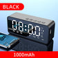 Alarm Clock Radio FM Bluetooth Speaker Portable Subwoofer Caixa De Som Sound Box Music Wireless Mini Woofers Bocina Lamp Column