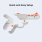 VR Handle Accessories for Meta Quest 2 & 3, Humanized Weighted Gun Stock for Oculus Quest 3S, Enhance Control Feel