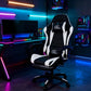 Ergonomic Gaming Chair, Leather Office Chairs with Foot Rest - ElectronAge