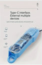 Transparent Body Electric Hair Clipper for Men - ElectronAge