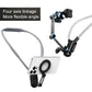 Universal Neck Mount Phone Camera Holder,Magnetic And Clip Compatible With IPhone Samsung 360 Rotation Hands-Free For Video Live
