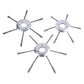 1Pcs 7/8/9-inch Lawn Mower Steel Wire Weed Trimmer Head Rust Removal Wheel Weed Removal Wheel Lawn Mowers Universal Parts