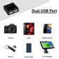 1200W Solar Panel Charger with 100A Controller Dual USB 12V Battery Charging System for Outdoor Camping Car Yacht RV Hiking