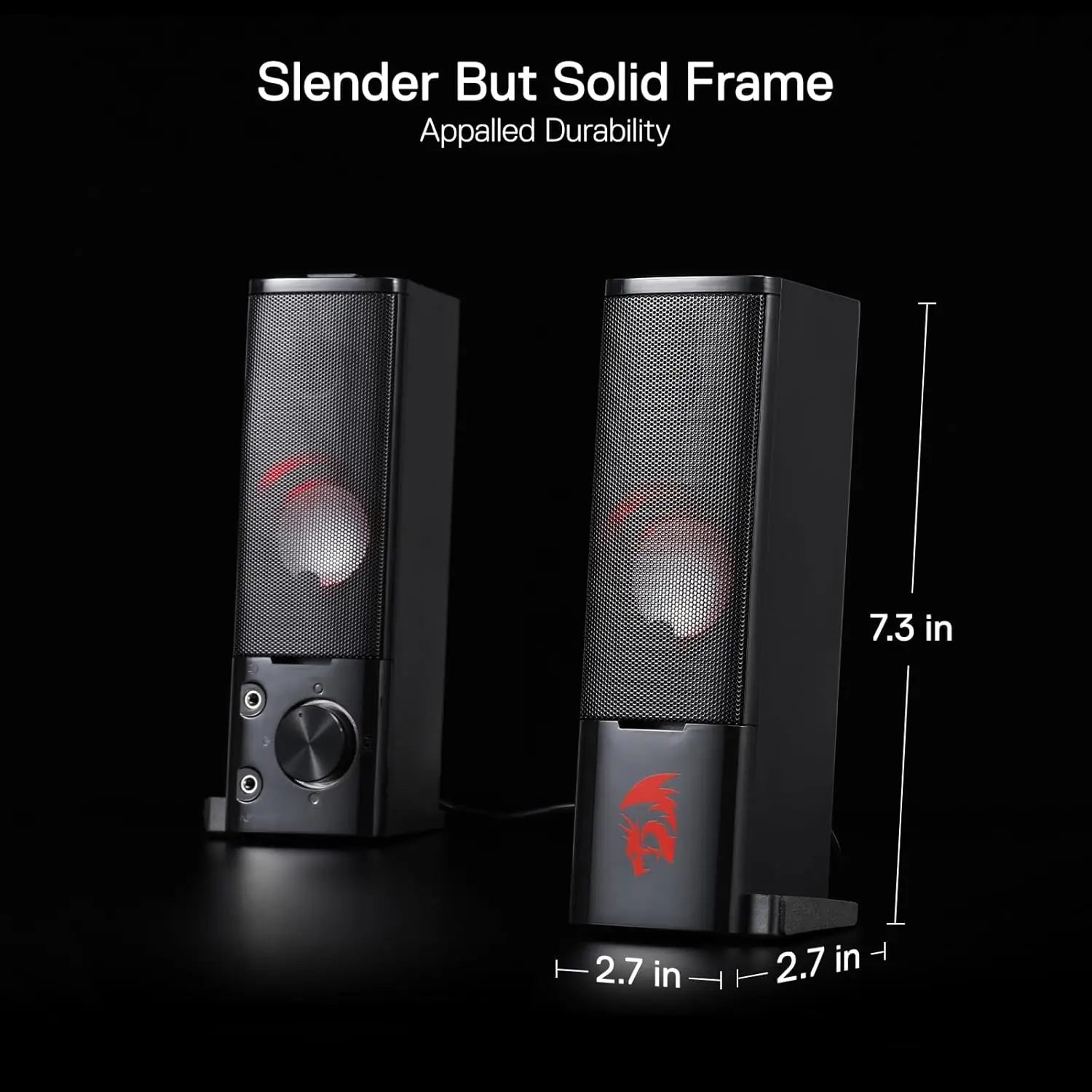 Redragon GS550 PC Gaming Speakers 2.0 Channel - ElectronAge