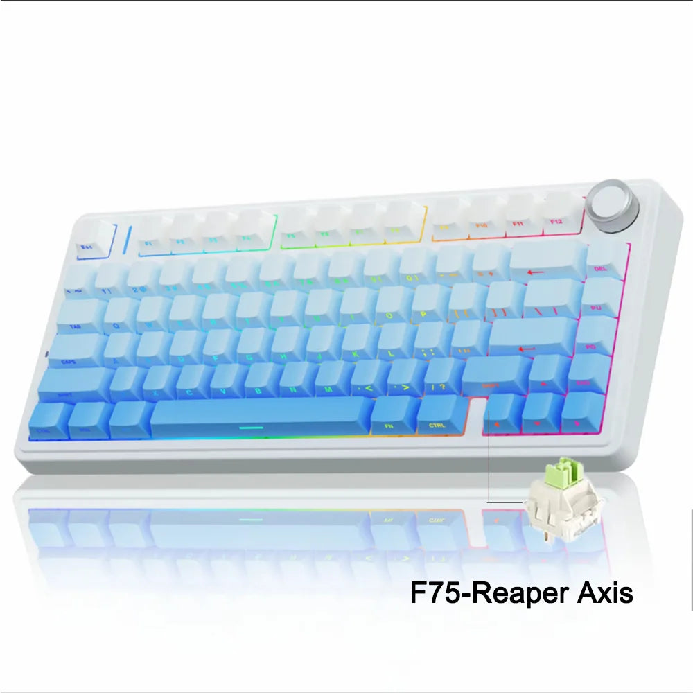AULA F75 2.4G Gaming Mechanical Keyboard - ElectronAge