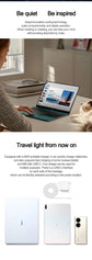 2022 HUAWEI MateBook X Laptop i5-1130G7/i7-1160G7 16GB512GB/1T Notebook 13 Inch 3k LTPS TouchScreen Netbook Iris Xe Graphics SSD
