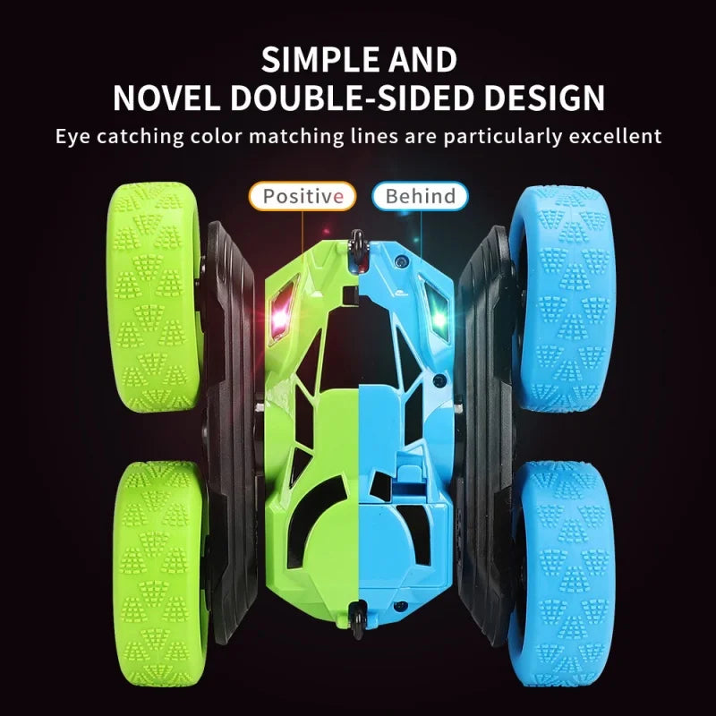 360-degree flipping double-sided stunt car - ElectronAge