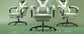Dowinx Fabric Gaming Chair with Footrest - ElectronAge