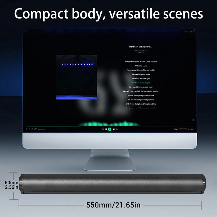 Sound Bar TV Sound System Bluetooth Speaker - ElectronAge