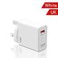 120W Gan USB Super Fast Chargering Type C EU/US/UK Plug Power Adapter For iPhone iPad Huawei Samsung Realme Oppo Xiaomi New