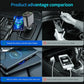 4 In 1 Retractable Car Charger Starlight In Car Roof 100w USB Type C Ports Super Fast Car Phone Charger Car Adapter for iphone