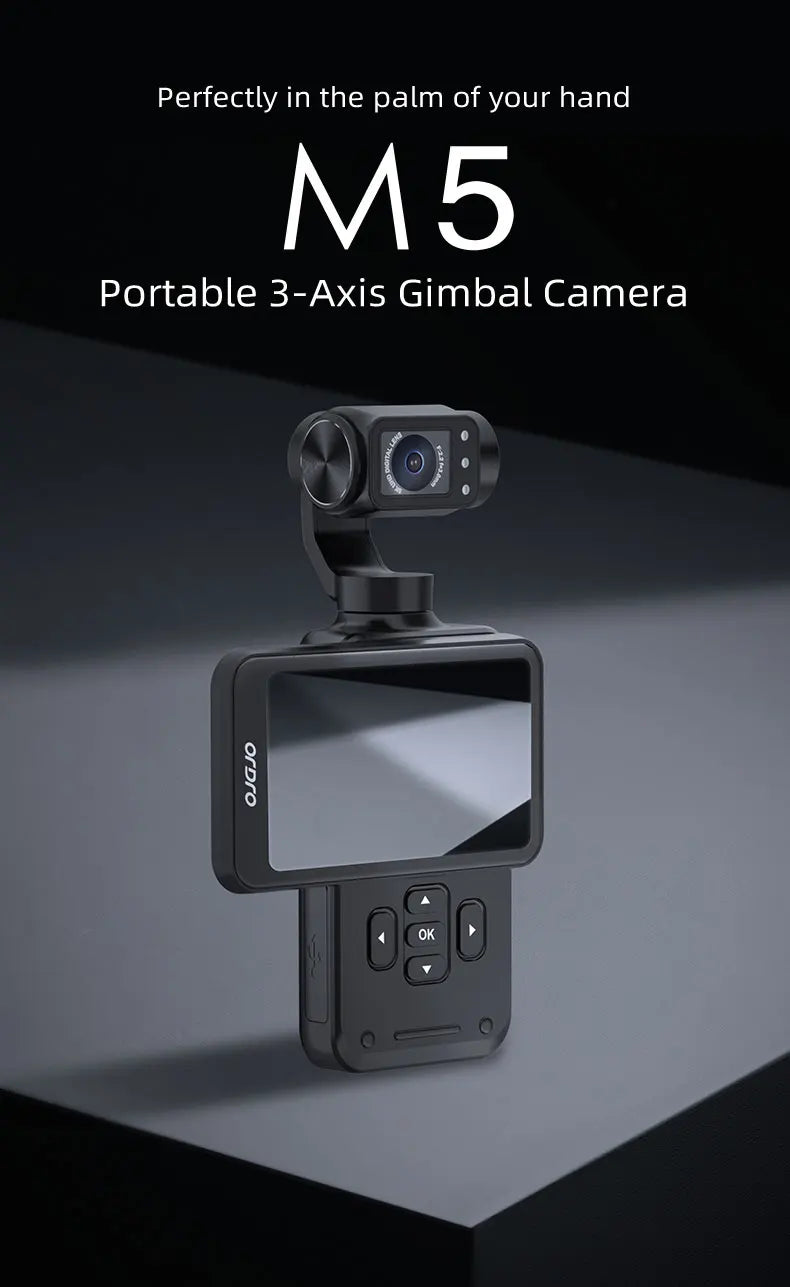 ORDRO M5 Handheld Pocket Digital Camera - ElectronAge