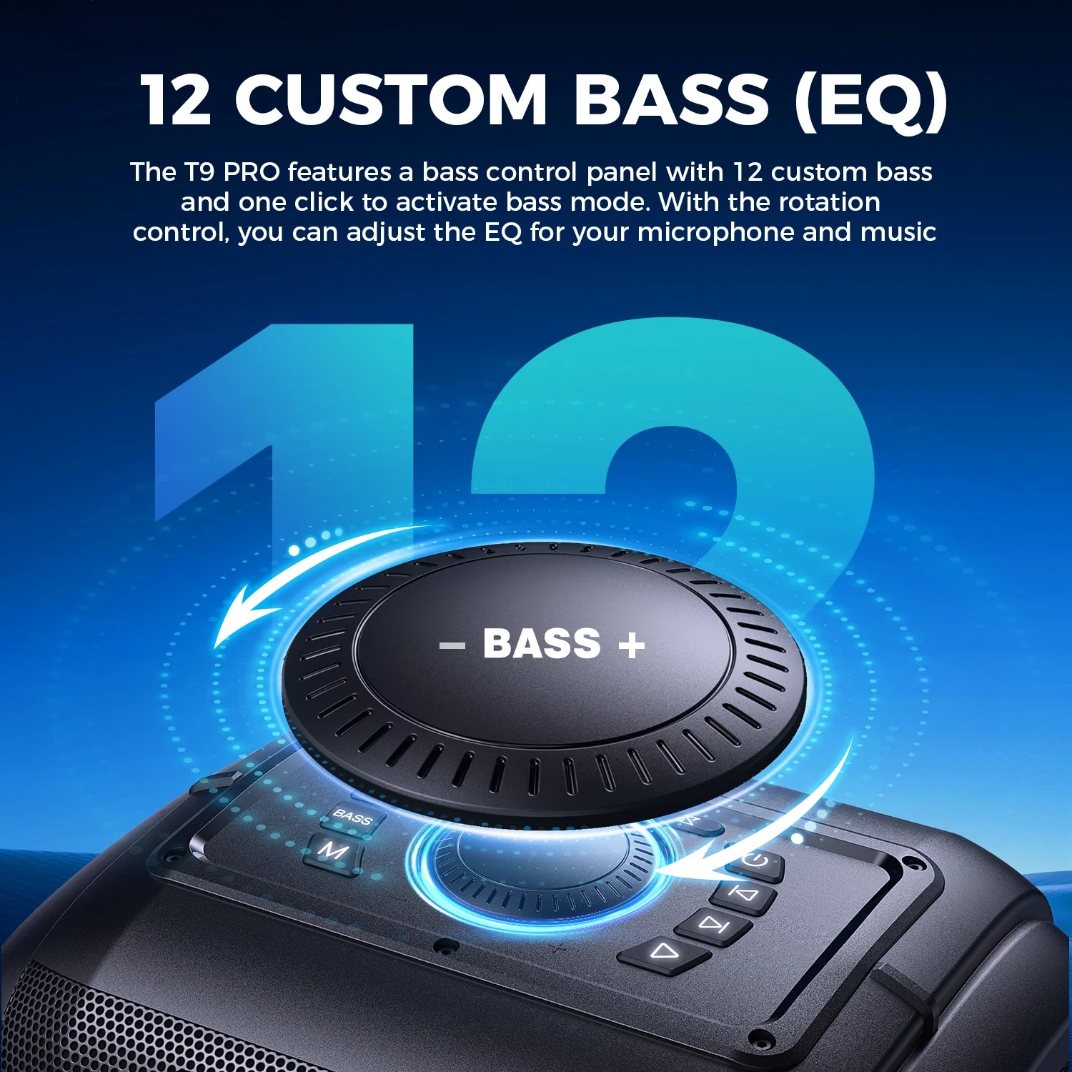 W-KING 250W PEAK Large Bluetooth Speaker - ElectronAge
