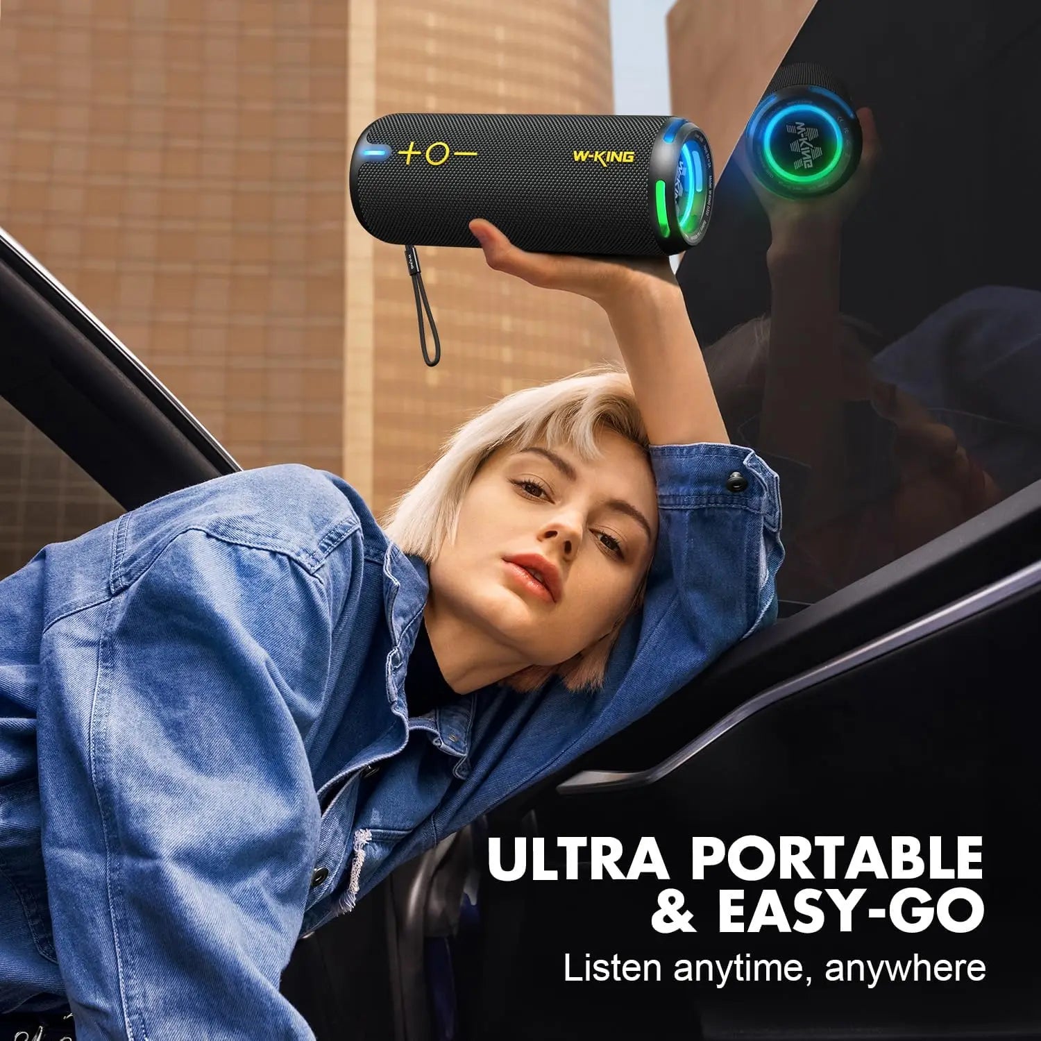 W-KING 40W Portable Speaker - ElectronAge