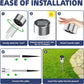 SkyBeam Lights Solar Garden Light Outdoor Solar Powered Lamp