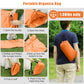 Single Person Lazy Inflatable Sofa Portable Outdoor Beach Air Sofa Bed Folding Camping Sleeping Bag for Comfortable Rest