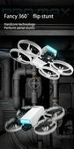 RC Drone 2.4G 4CH Foldable Drone Remote Control High-definition Aerial Photography Aircraft Optical Flow Positioning Quadcopter