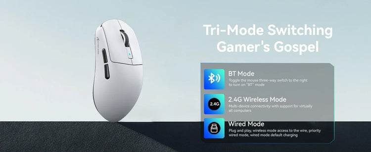Attack Shark R6 Lightweight Wireless Gaming Mouse - ElectronAge
