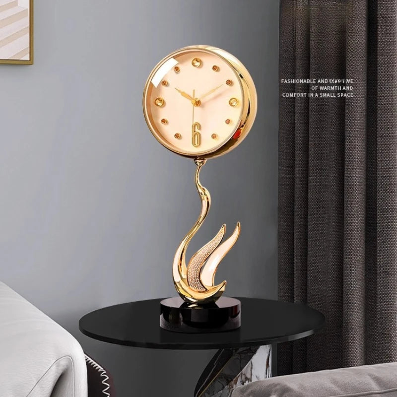 European Style Restaurant Desktop Desk Clock - ElectronAge