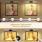 5200mAh Rechargeable Battery LED Picture Light 3CCT USB Wireless Touch Switch Dimmable Wall Lights Wall Lamp with Remote Control