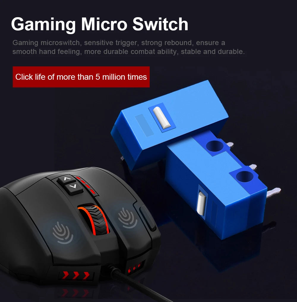 E-YOOSO X-39 USB Wired RGB Gaming Mouse - ElectronAge