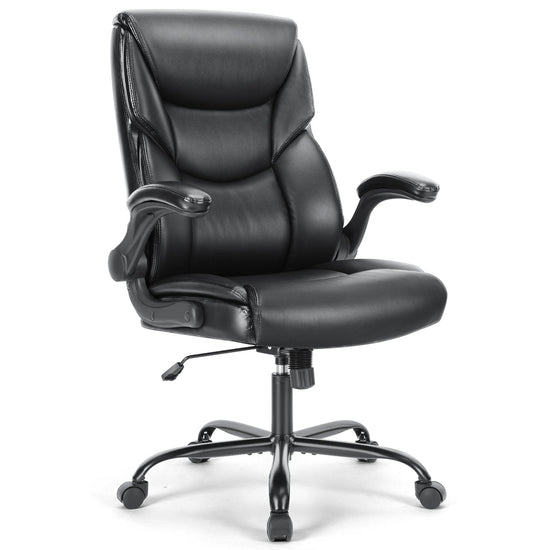 JHK Ergonomic PU Leather Padded Armrest - ElectronAge