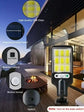 4pcs high-brightness floodlight, 108 lamp beads COB chip, IP44 waterproof, home commercial multi-scene lighting