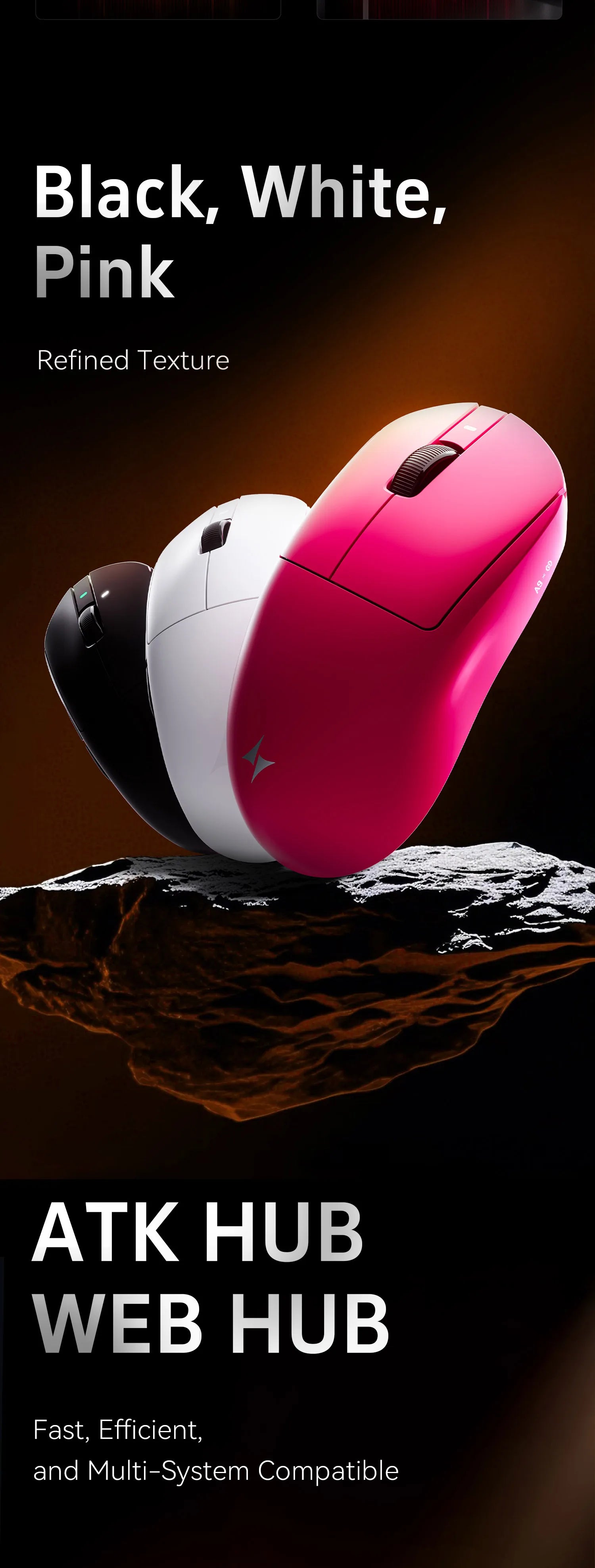 ATK Dragonfly A9 Series Wireless Mouse - ElectronAge