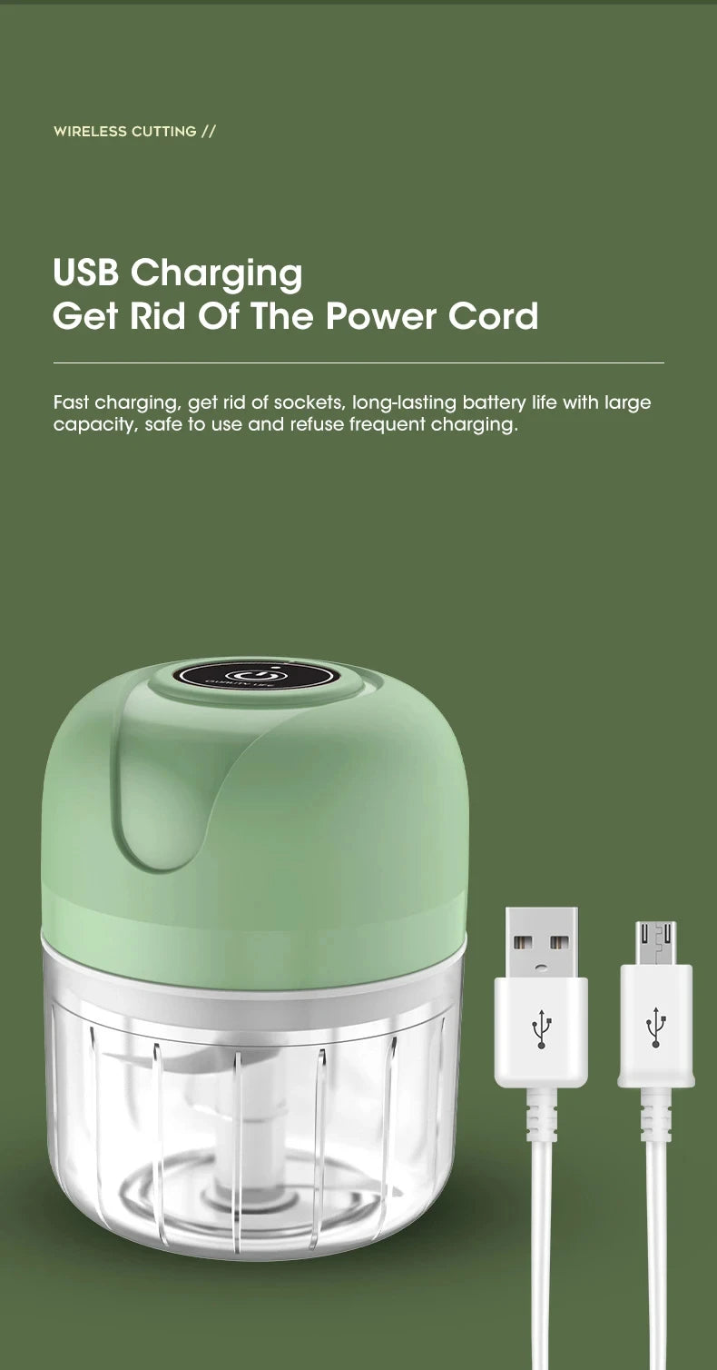 USB Portable Meat Grinder - ElectronAge
