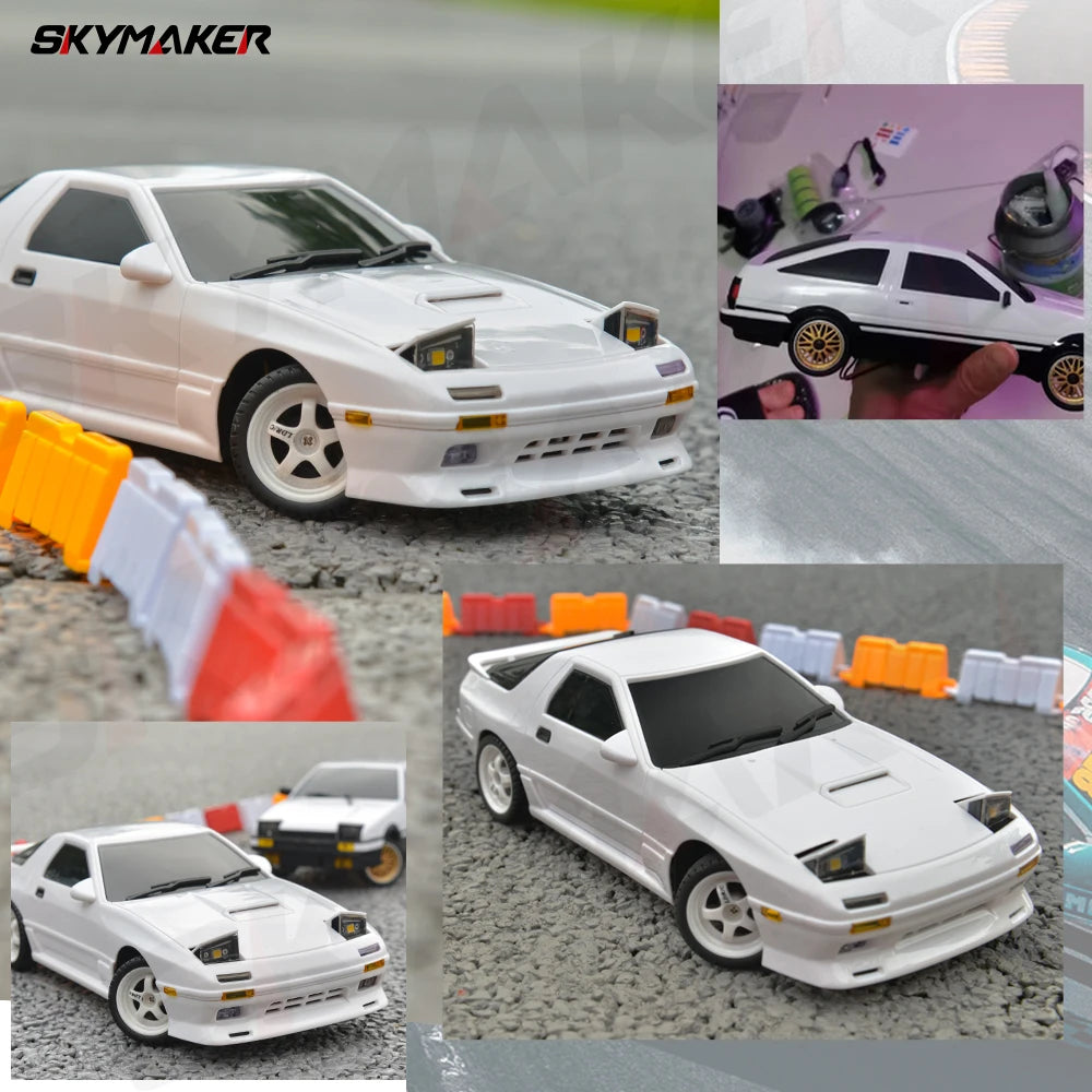 Skymaker AE86 Model LD1801 RX-7 FC LD1802 1:18 RC Drift Car - ElectronAge
