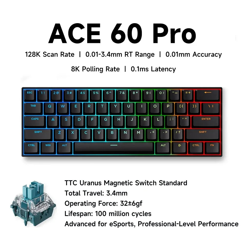 MCHOSE ACE68 V2 gaming keyboard - ElectronAge