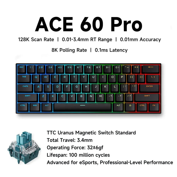 MCHOSE ACE68 V2 gaming keyboard - ElectronAge