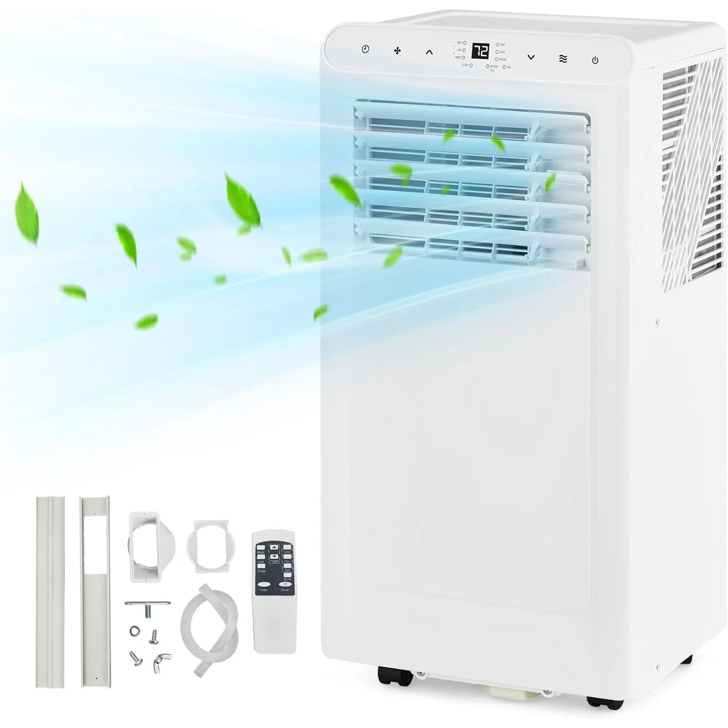 Acekool Portable Air Conditioner, 8000 BTU 3-in-1 Cooling Dehumidifier - ElectronAge