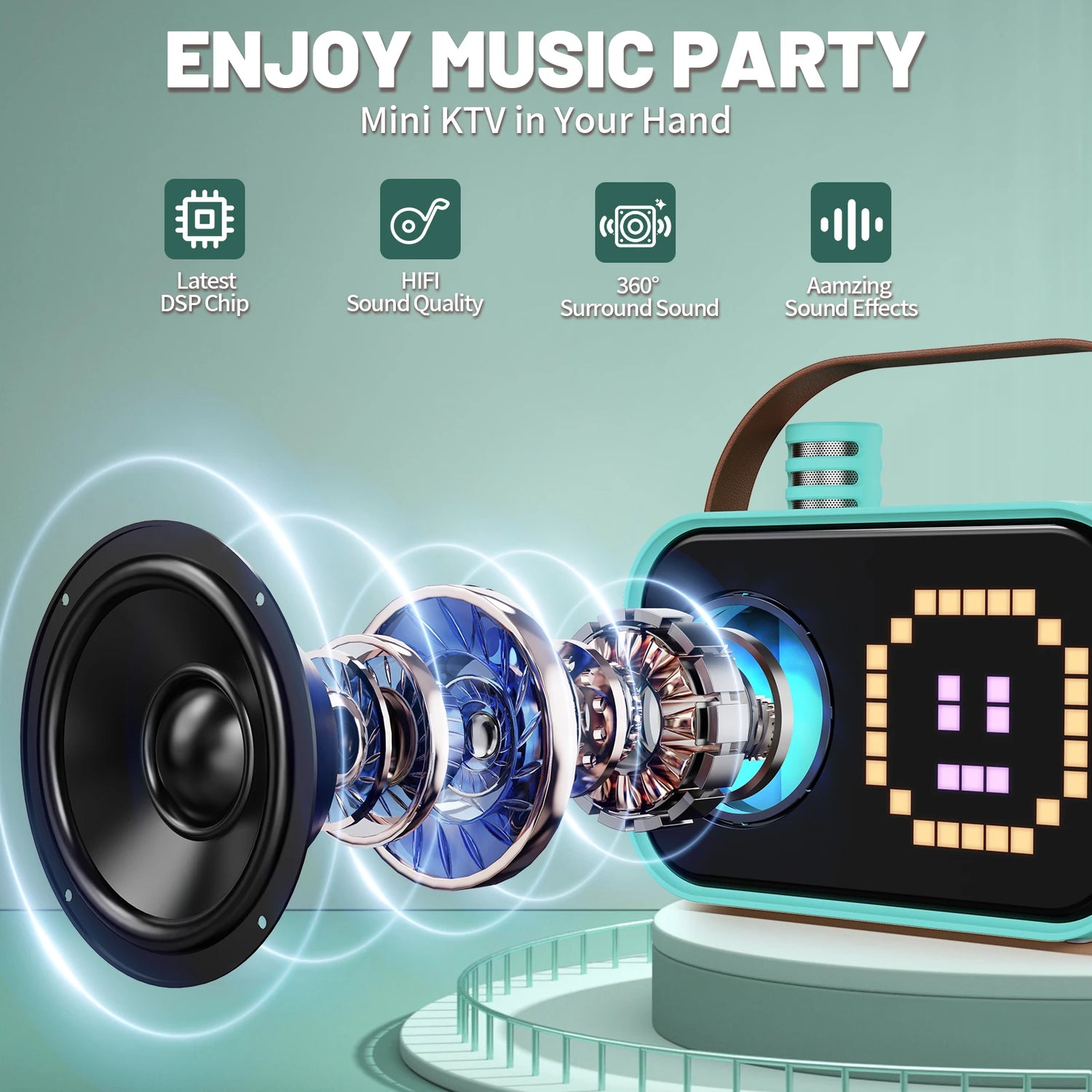 FanFun Bluetooth Speaker - ElectronAge