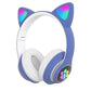 yggcoo Flash Lamp Cute Cat Ears Headphone - ElectronAge