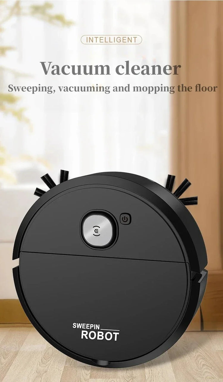 XMSJ 2026 3-in-1 Strong Suction Smart Sweeping Robot - ElectronAge