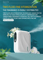 Timing Scent Air Machine Hotel Aroma Diffuser 140ML Wall Mounted Essential Oil Diffuser For Home Fragrance Bluetooth APP Control