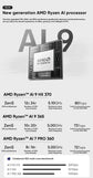 Topton OcuLink Mini PC Gamer AMD Ryzen AI 9 HX 370 7 PRO 360 8845HS USB4 2x2.5G LAN 2xPCIe4 Mini NUC Computer Windows 11 WiFi6E