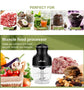 Wancle 0.6L Household Meat Grinder Food Processor - ElectronAge