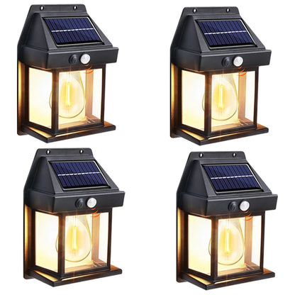 Super-cheese Solar-Powered Waterproof Outdoor Wall Light